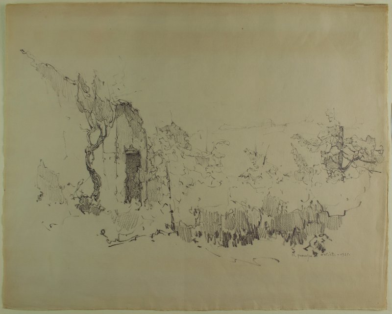 1931 - L'orto del convento di Sant'Anna